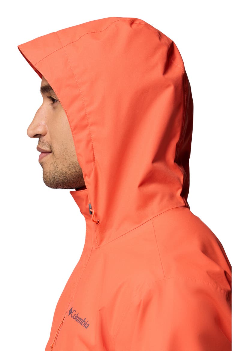 Hikebound™ II Rain Jacket, Alternate, color, ZING/ SHARK