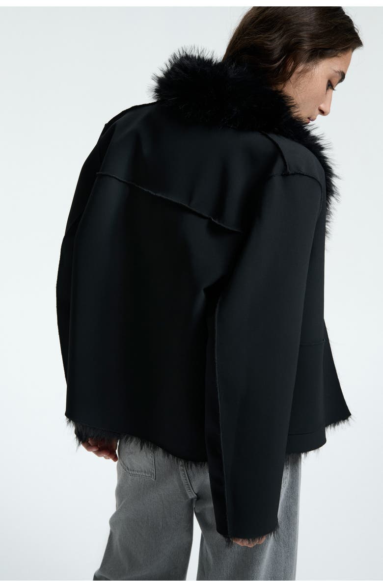 H&M Double-faced Jacket, Alternate, color, 
