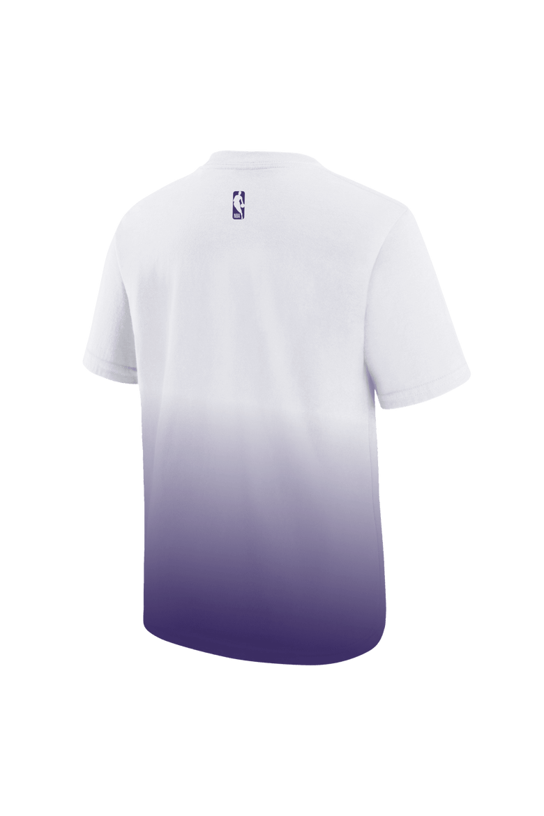 Youth Nike White/Purple Los Angeles Lakers 2025/26 City Edition Max90 T-Shirt, Alternate, color, White