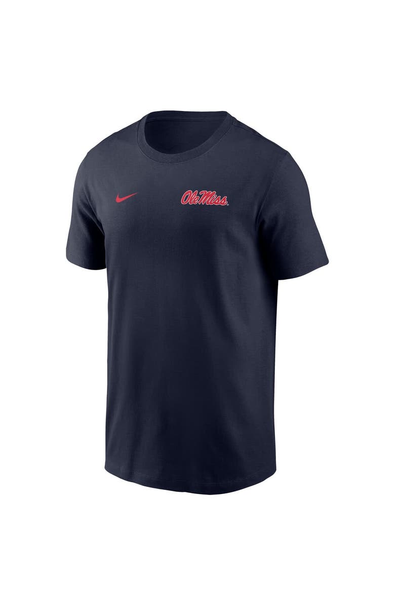 Nike Men's Nike Navy Ole Miss Rebels 2025 Sideline Legend Performance T-Shirt, Alternate, color, Navy