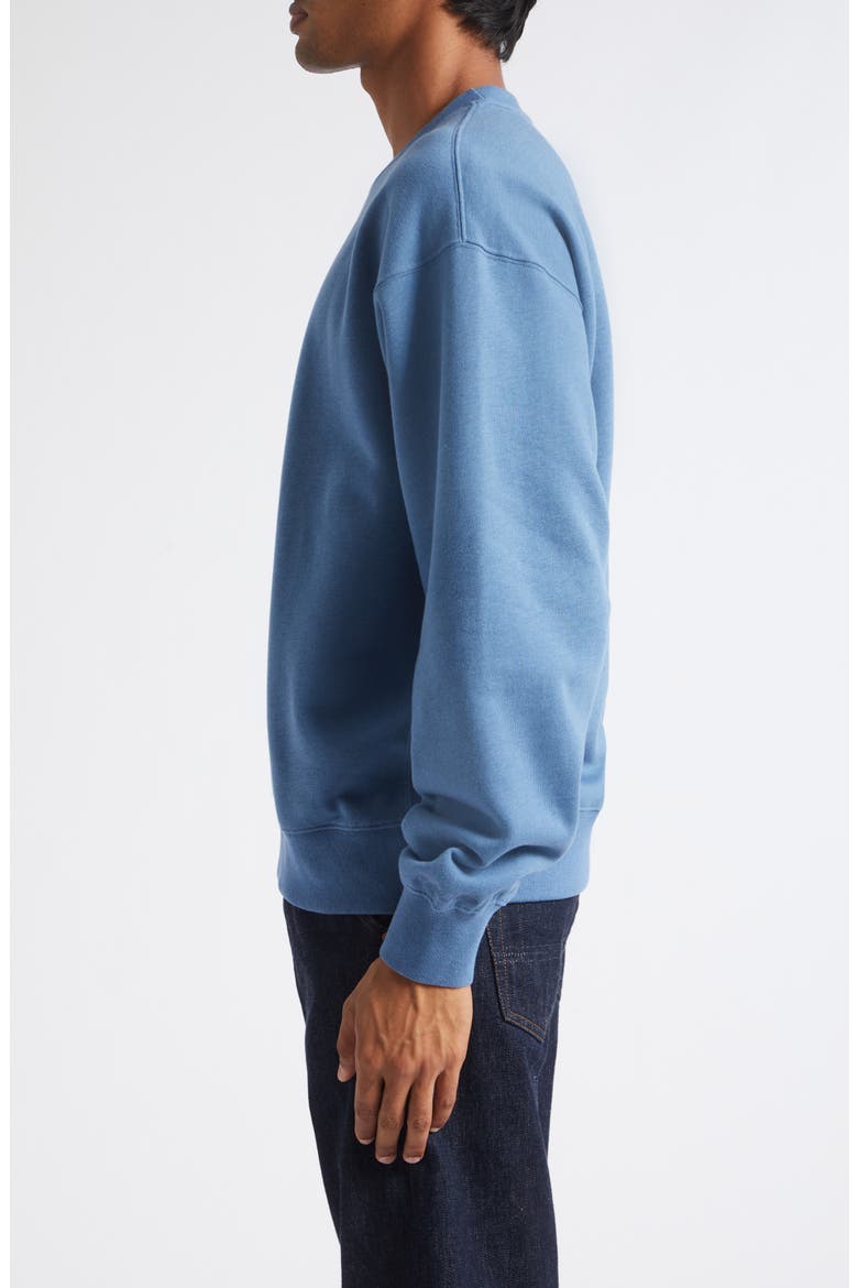 Polo Bear Appliqué Cotton & Cashmere Sweatshirt, Alternate, color, BLUE