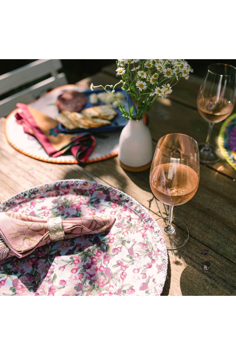 Napkins Mussels from Brussels - Set of 6, Alternate, color, Pink