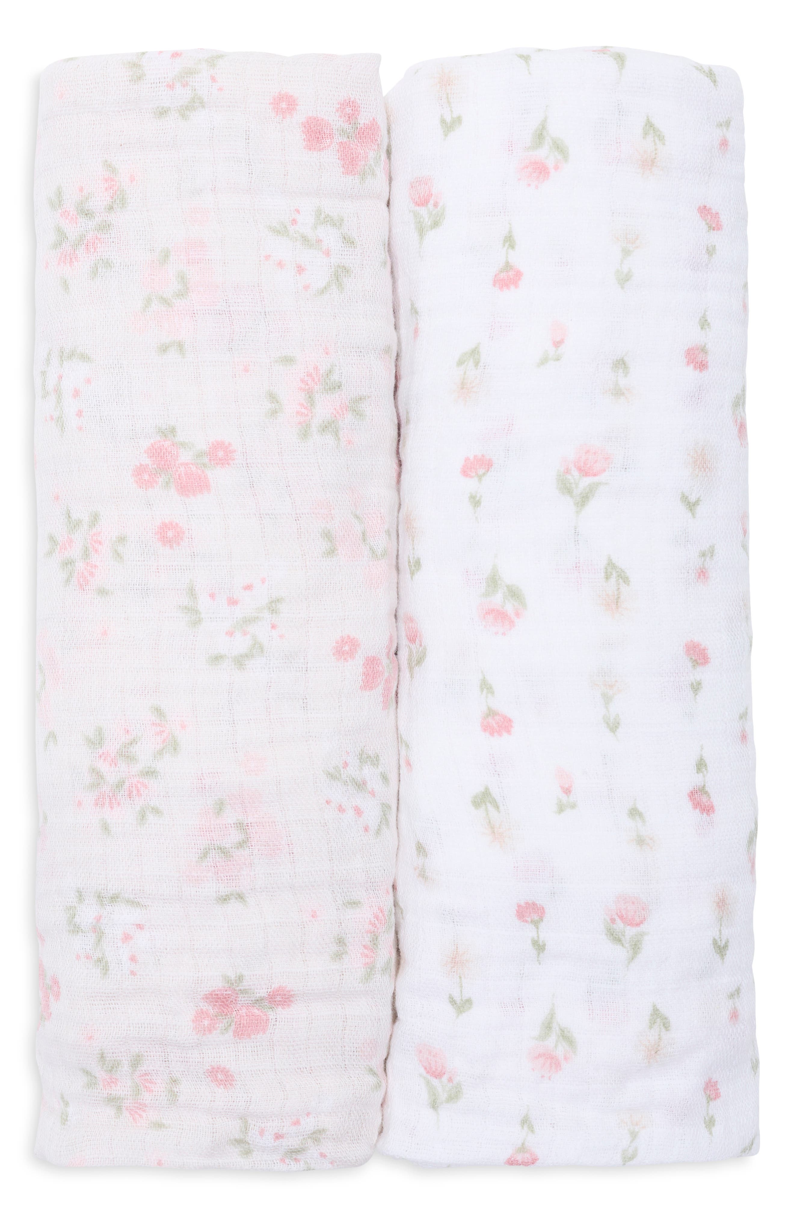 2-Pack Assorted Muslin Blankets