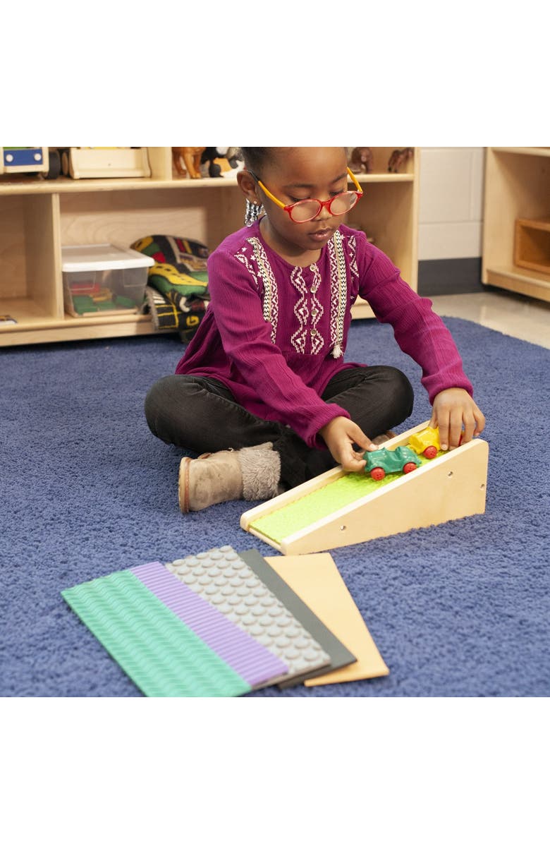 Kaplan Early Learning Company Ramptastic - STEM Ramp for Testing Velocity, Alternate, color, Multicolor