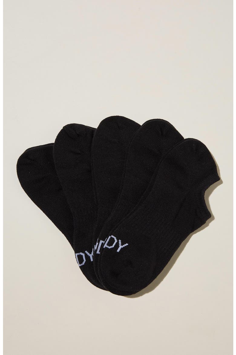 Women's Active Body Low Cut Sneaker Socks 5Pk, Main, color, Black