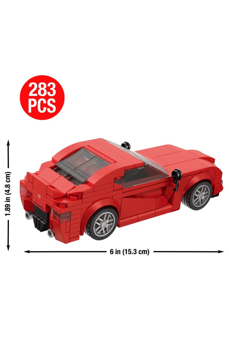 Brickcraft Toyota Supra Now & Then Building Set, Alternate, color, Brown