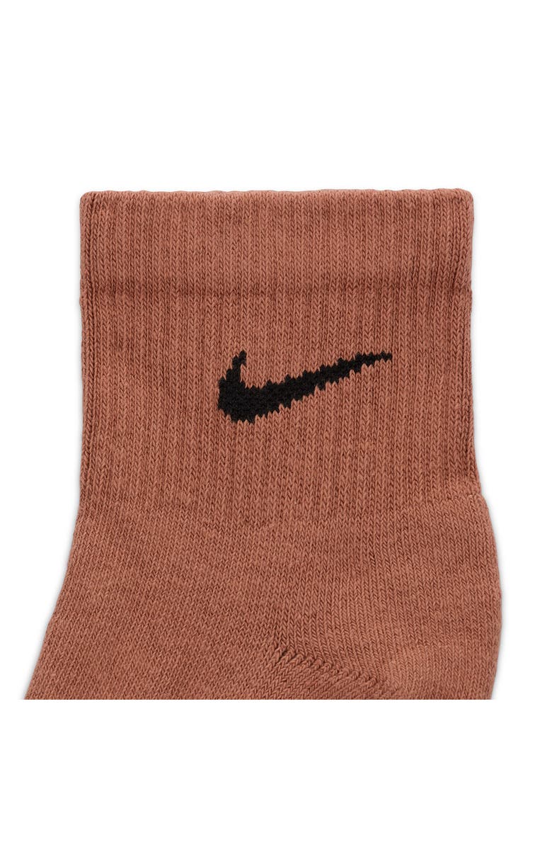 Nike 3-Pack Dri-FIT Everyday Plus Cushioned Ankle Socks, Alternate, color, 968 Mltclr