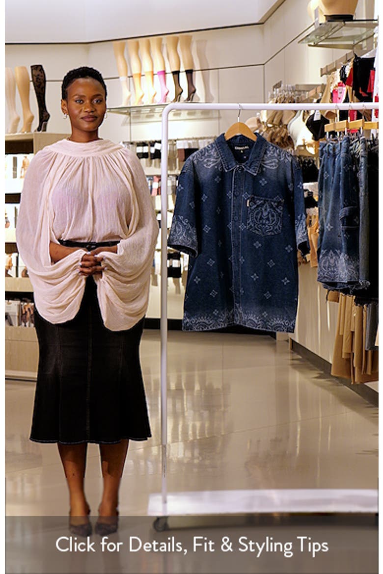 Laser Print Denim Shirt video