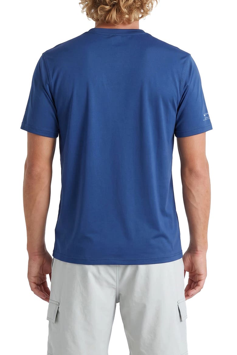 Cyber Shock Cotton Graphic T-Shirt, Alternate, color, ABYSS