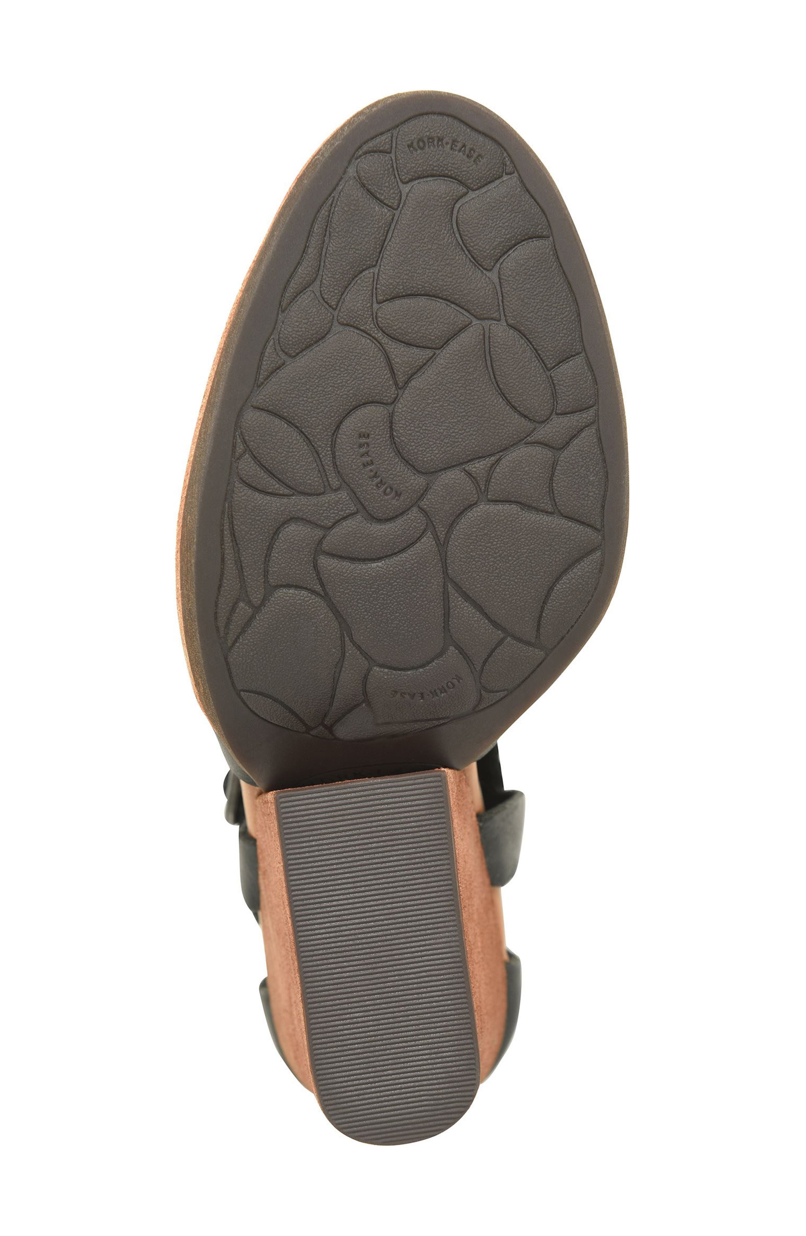 Kork-Ease<sup>®</sup> Harlow Wedge Pump, Alternate, color, Black Leather