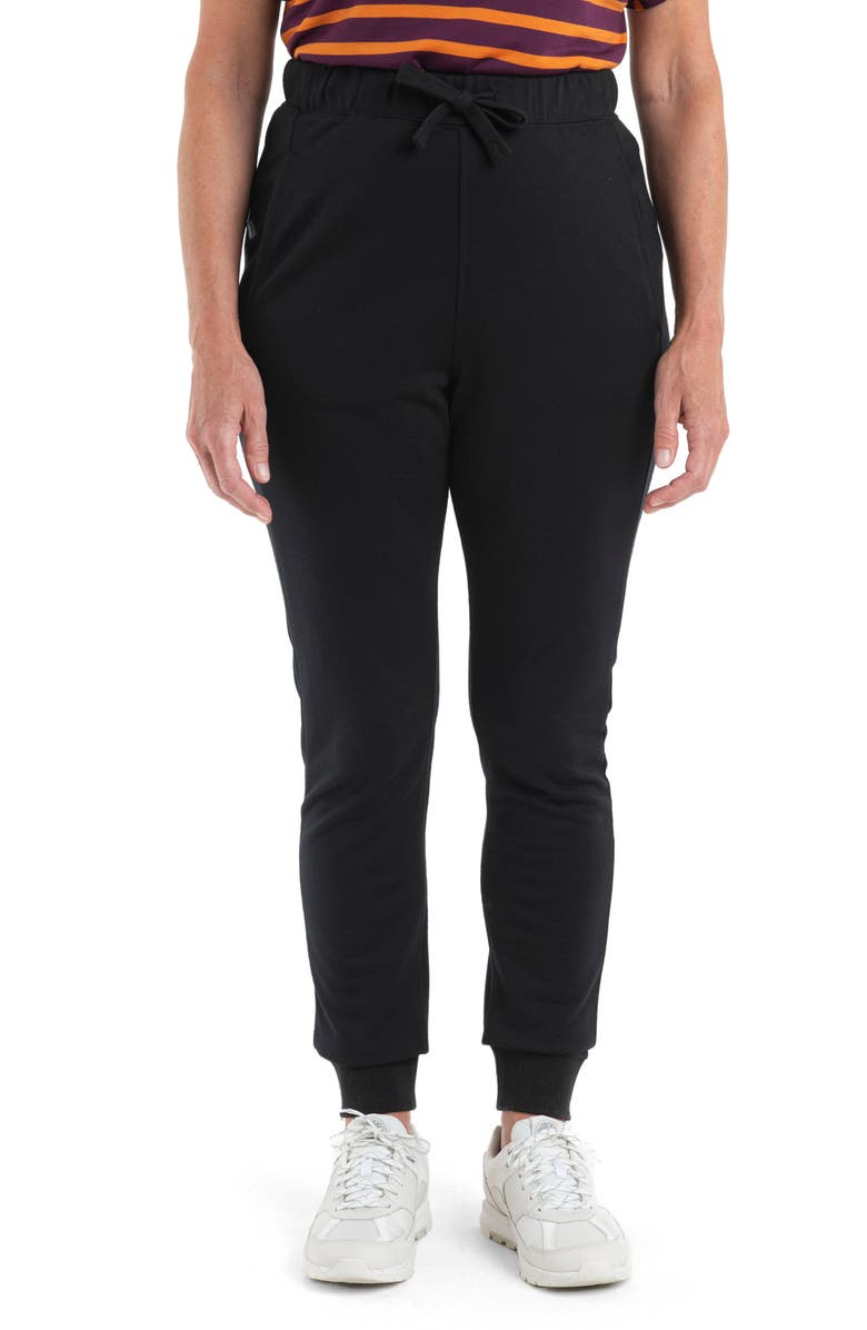 Icebreaker Crush II Joggers, Main, color, Black