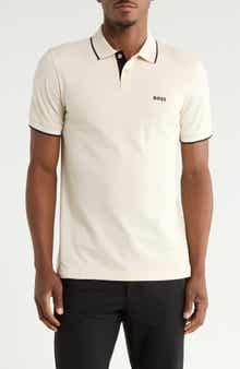 Paul Tipped Stretch Cotton Polo