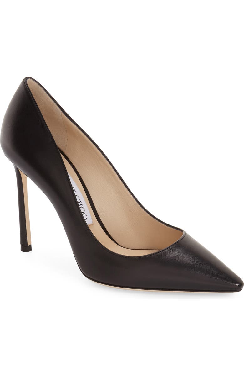 Jimmy Choo Romy 100 Patent Leather Pump, Main, color,