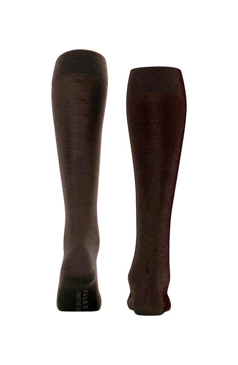 Falke Sensitive Berlin Knee High Socks for Diabetics, Alternate, color, Black