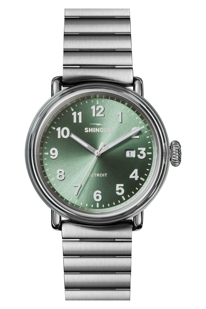 The Detrola Bracelet Watch, 41mm, Main, color, SILICON PURPLE