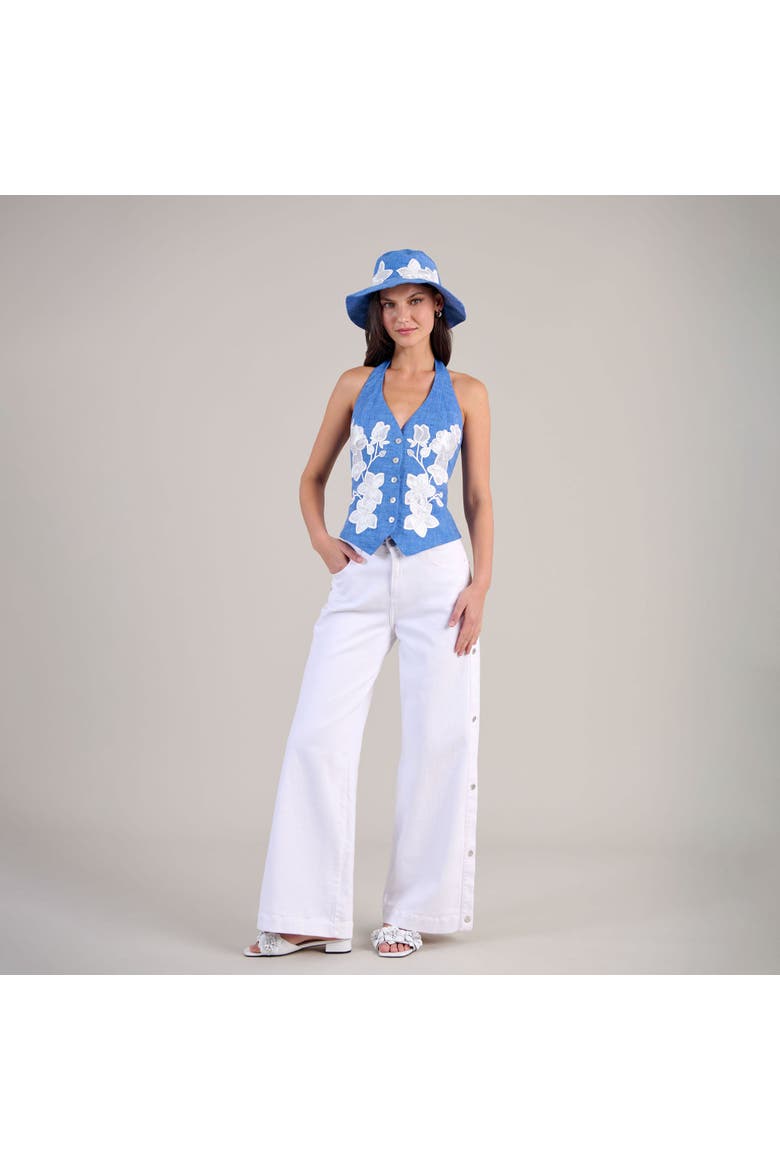 Iona Vest, Alternate, color, Blue