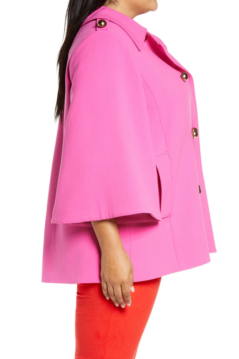 x Atlantic-Pacific Mia Cape, Alternate, color, PINK CYCLAMEN