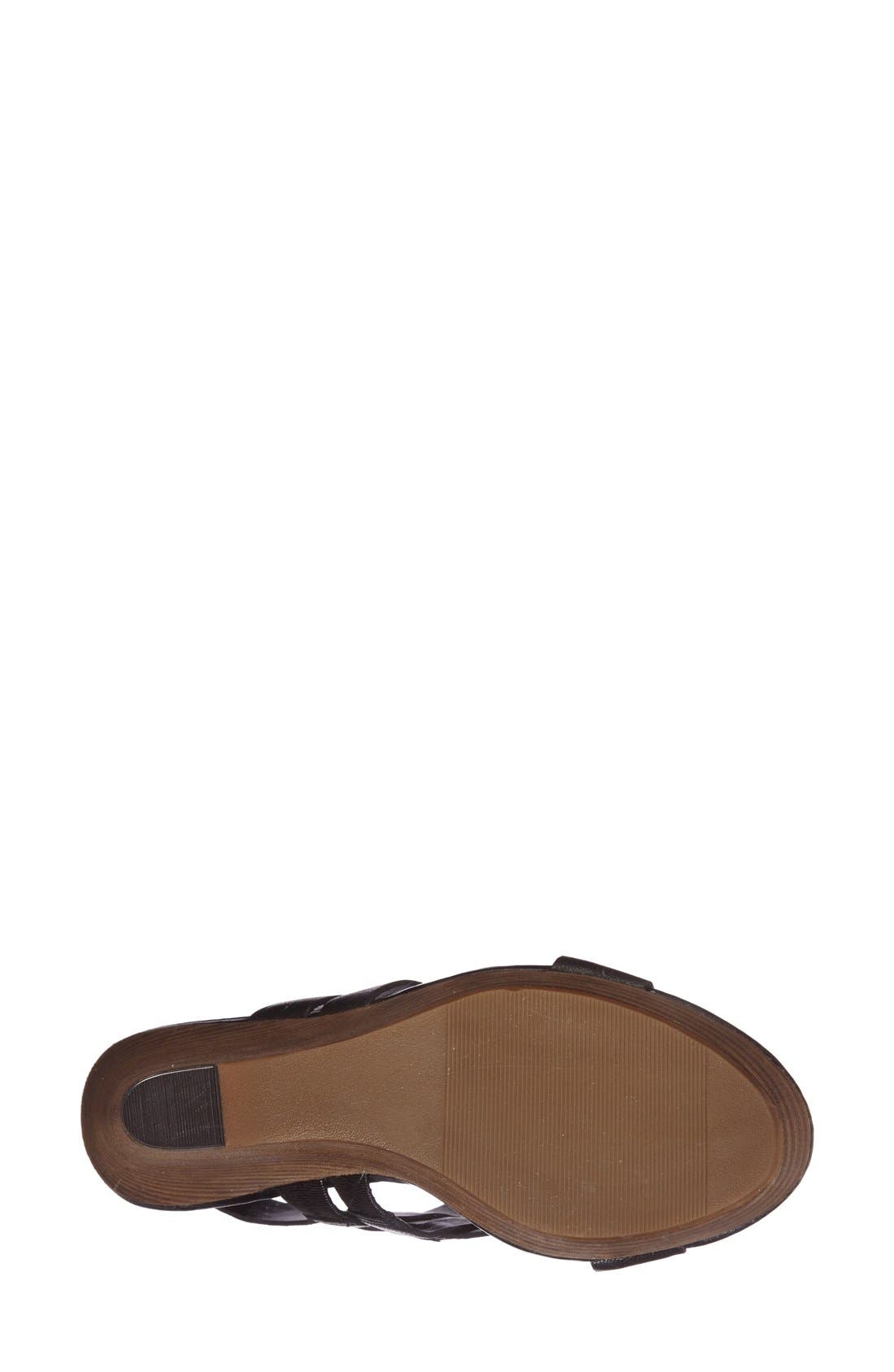 Sole Society 'Jenny' Slingback Wedge Sandal, Alternate, color, 