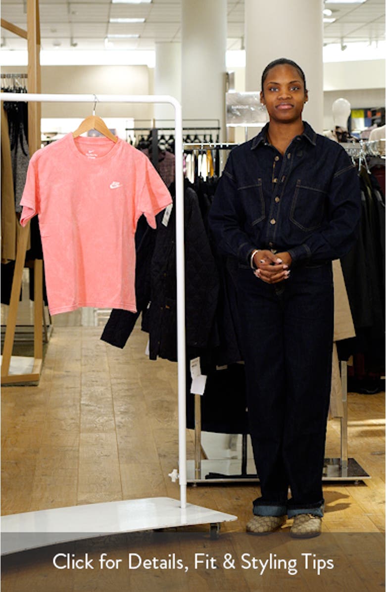 Kids' Sportswear Club Washed Cotton T-Shirt, sales video thumbnail