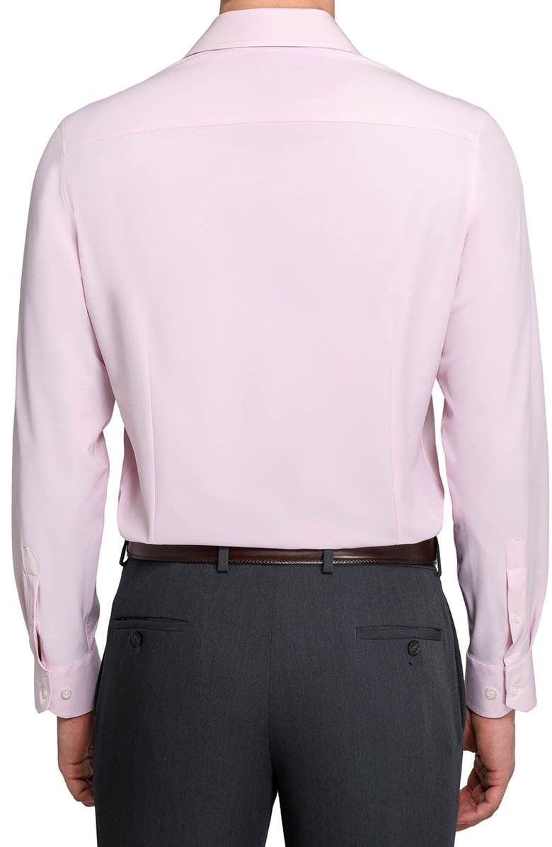 W.R.K Slim Fit Solid Pink Performance Dress Shirt, Alternate, color, Pink