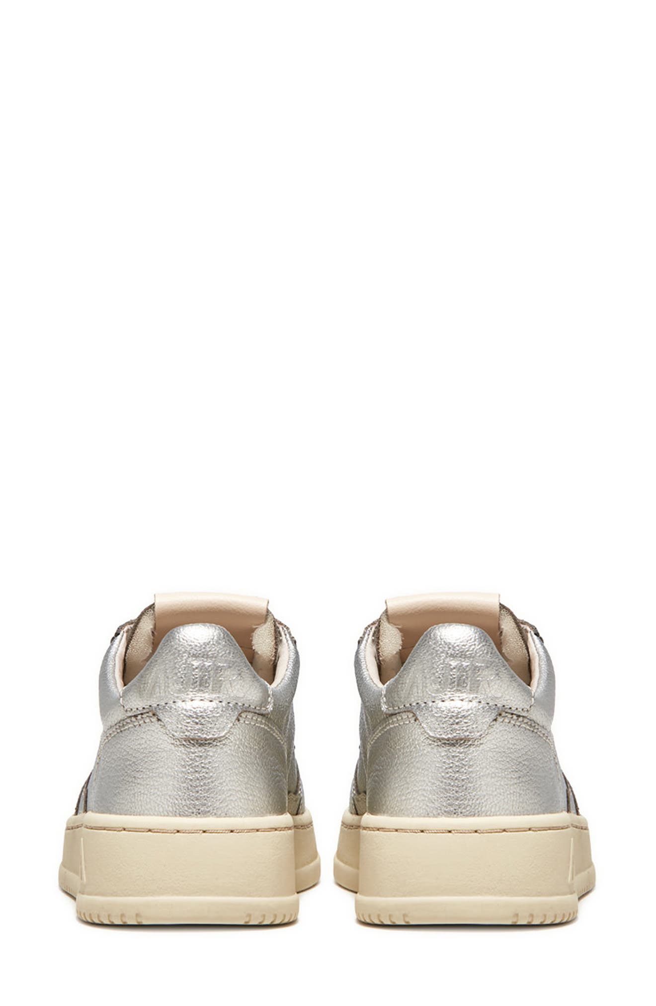 AUTRY Medalist Low Sneaker, Alternate, color, Silver