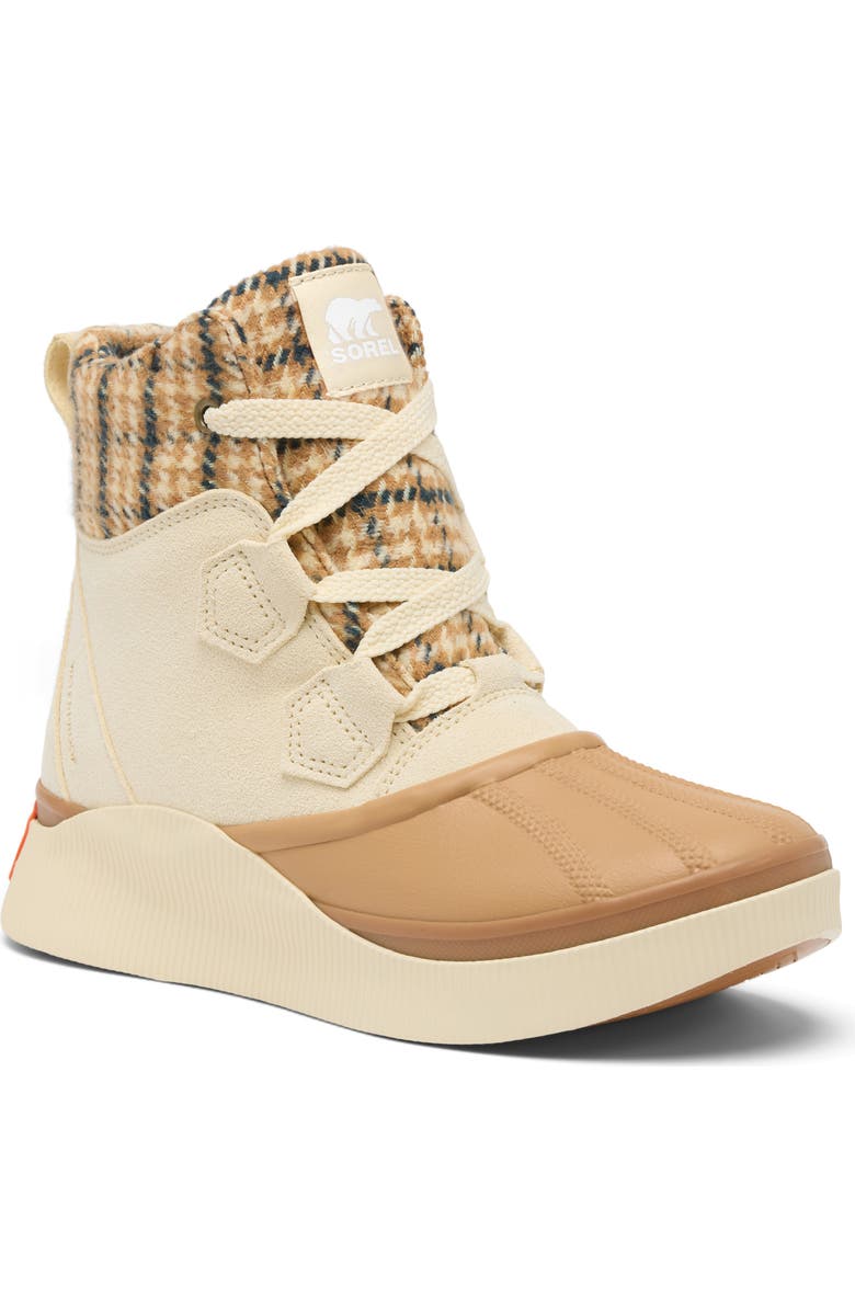 SOREL Out N About IV Chillz Waterproof Duck Boot, Main, color, Honey White/ Tawny Buff