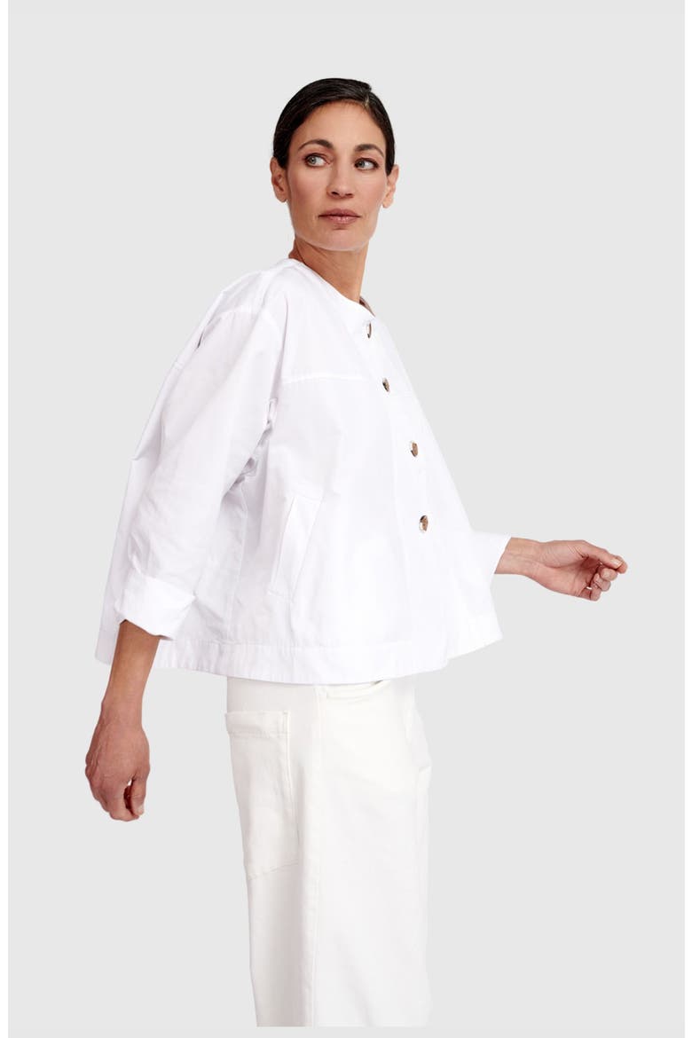 Side Streets Topper Jacket, Alternate, color, White