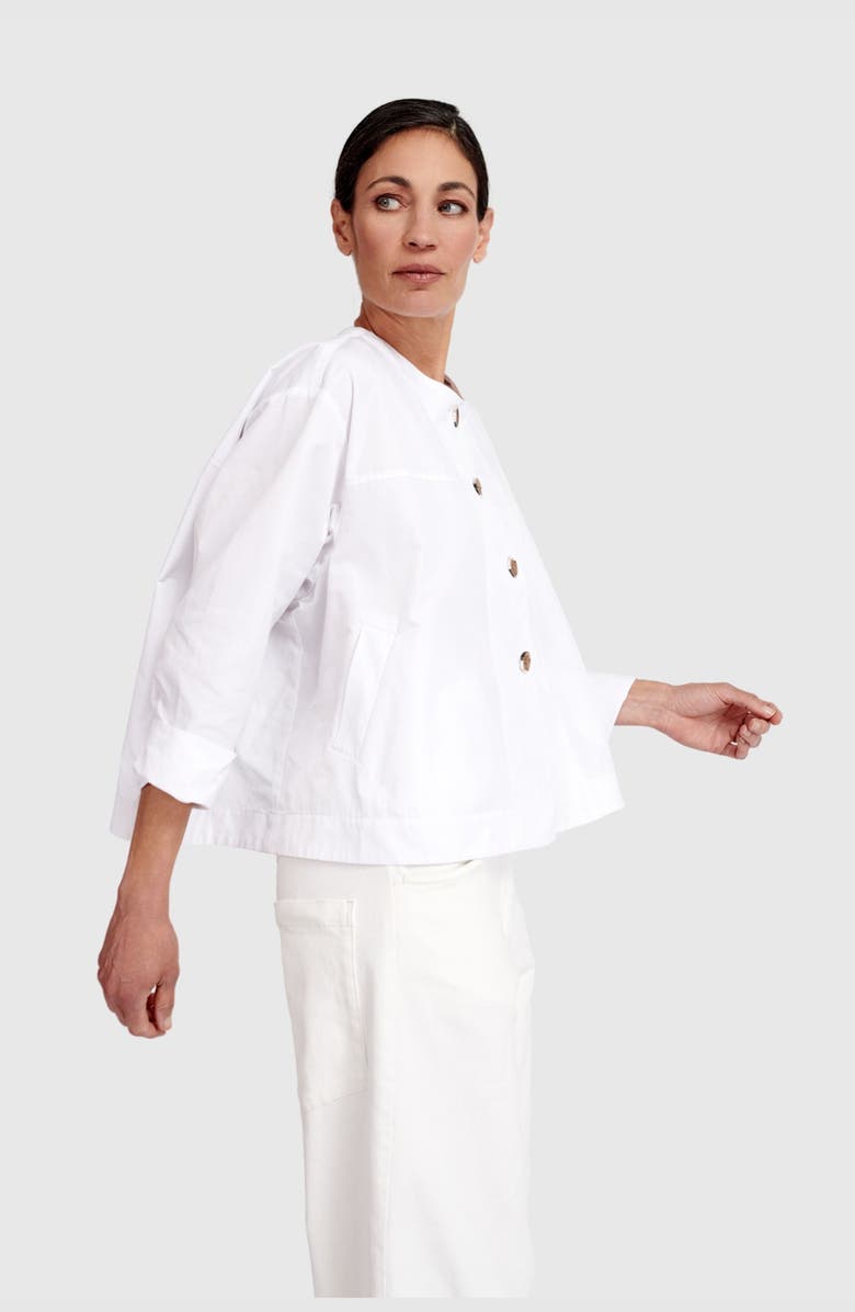 Alembika Side Streets Topper Jacket, Alternate, color, White