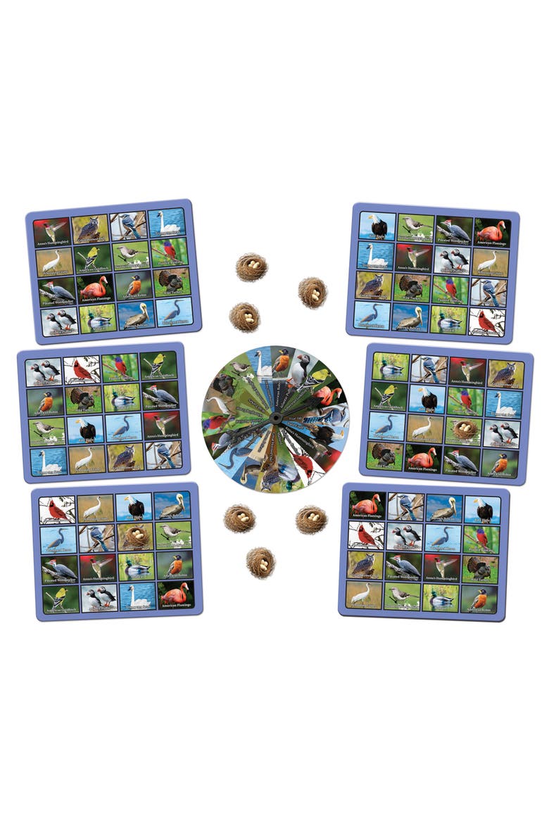 Audubon Bingo Game, Alternate, color, Multicolor