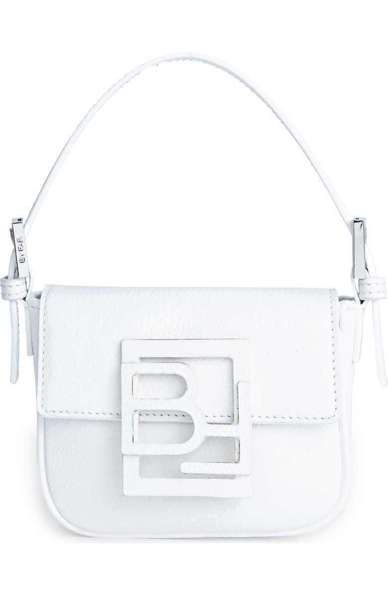 By Far Alfie Leather Top Handle Bag, Main, color,