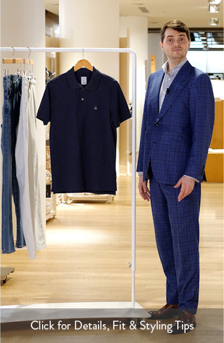 Stretch Supima<sup>®</sup> Cotton Piqué Polo, sales video thumbnail