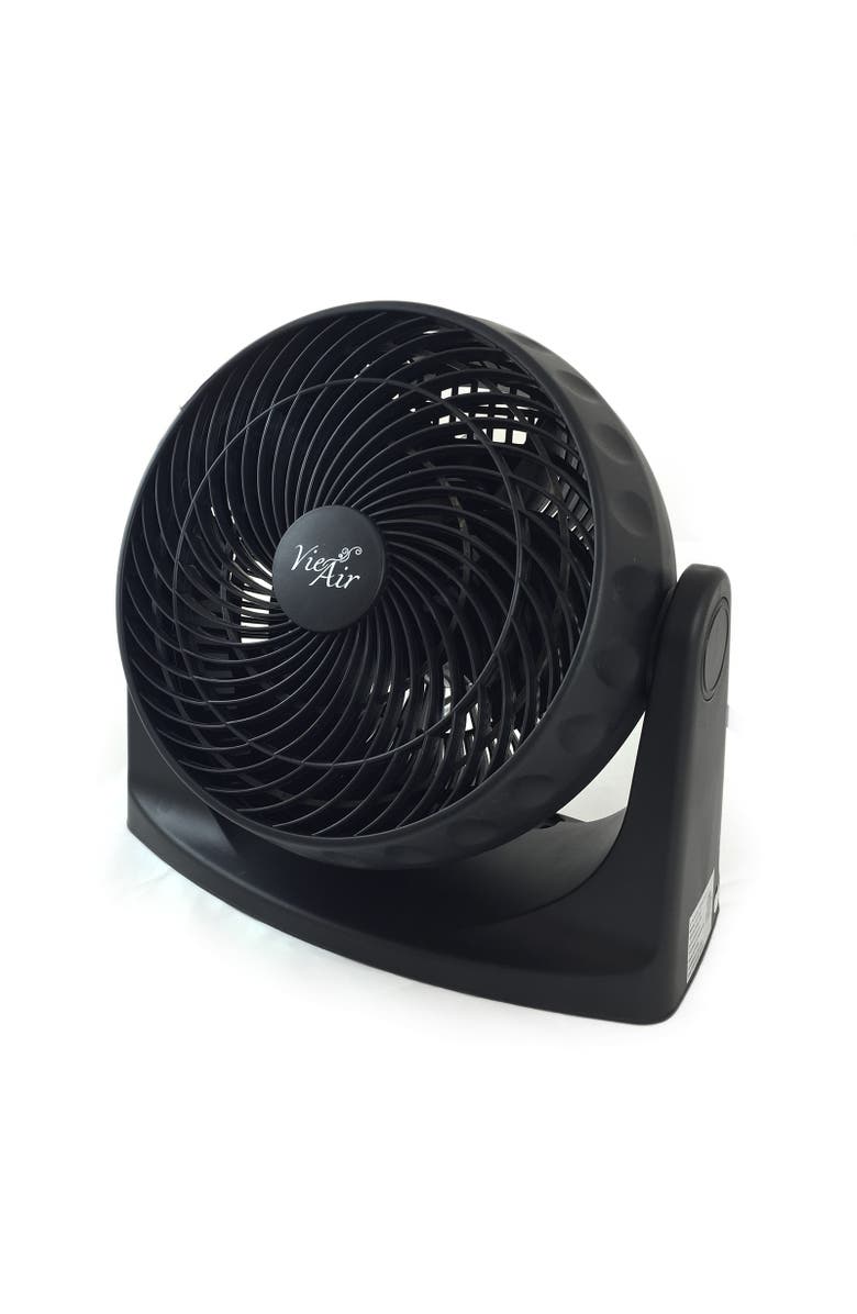 Vie Air 8 Inch High Velocity Wall Mountable Turbo Desk and Floor Fan, Main, color, Black