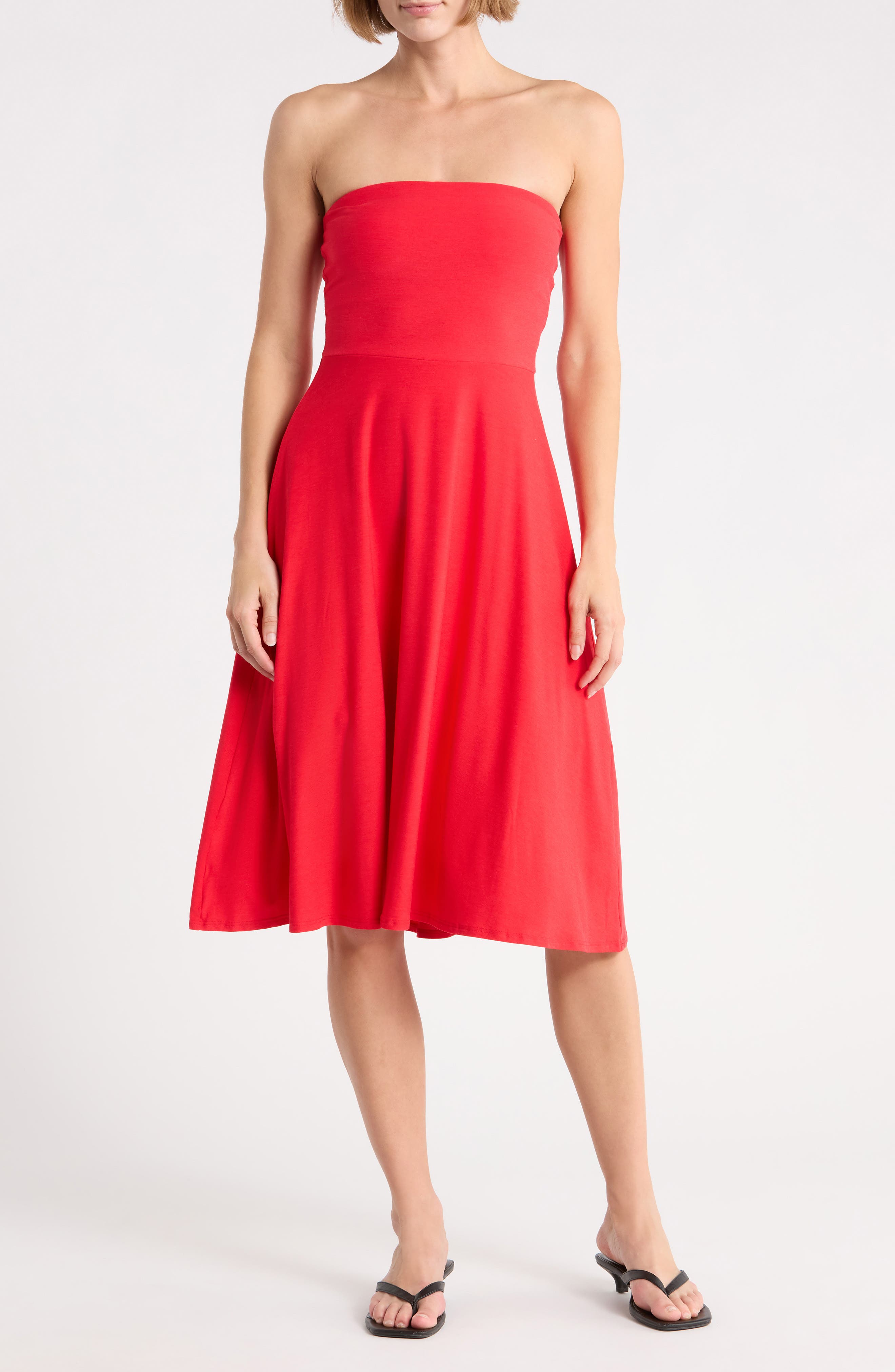 Featherweight Strapless Dress