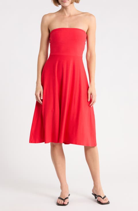 Featherweight Strapless Dress