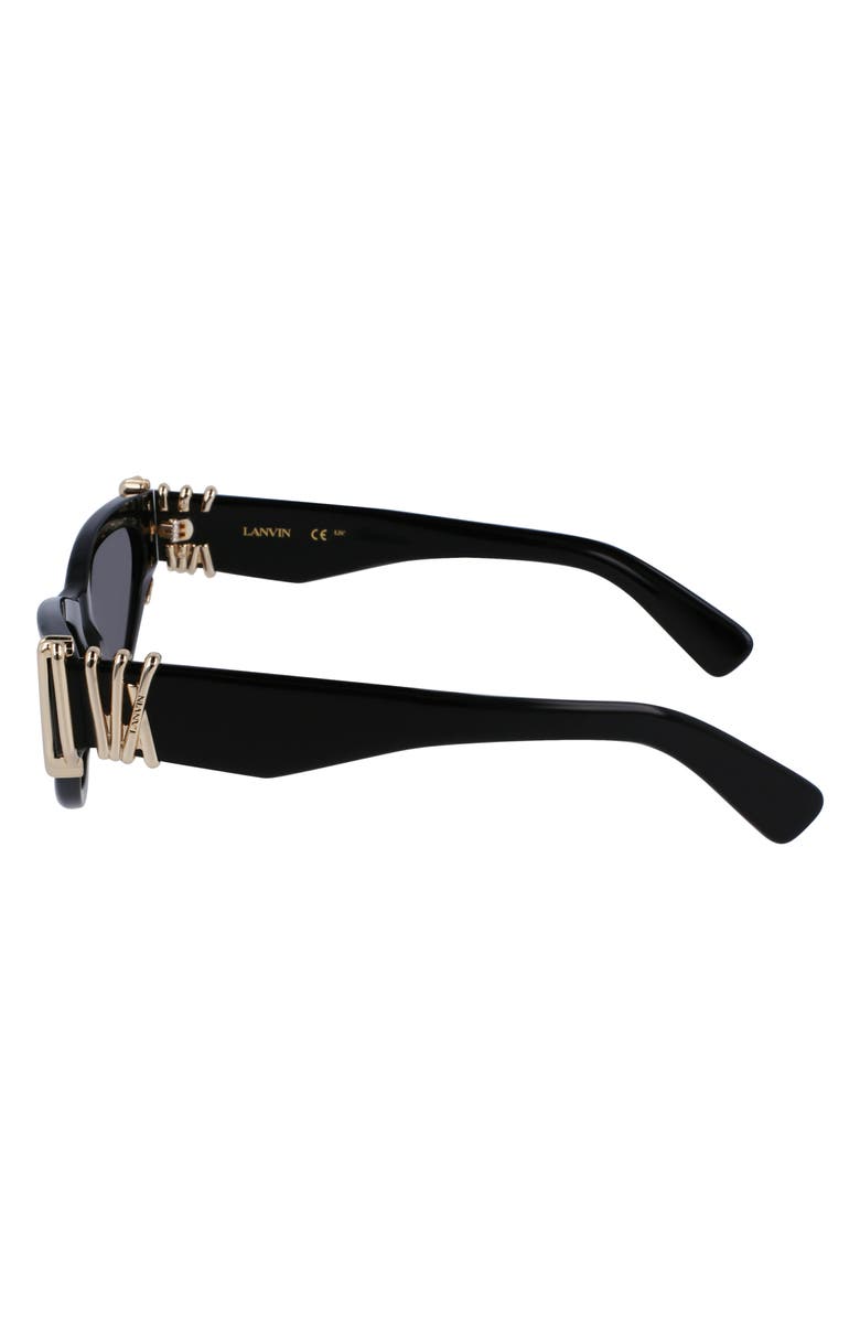 Lanvin 53mm Melodie Cat Eye Sunglasses | Nordstromrack display picture 2