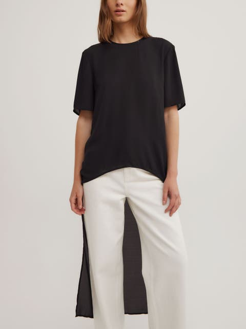 Hi Low Woven Top