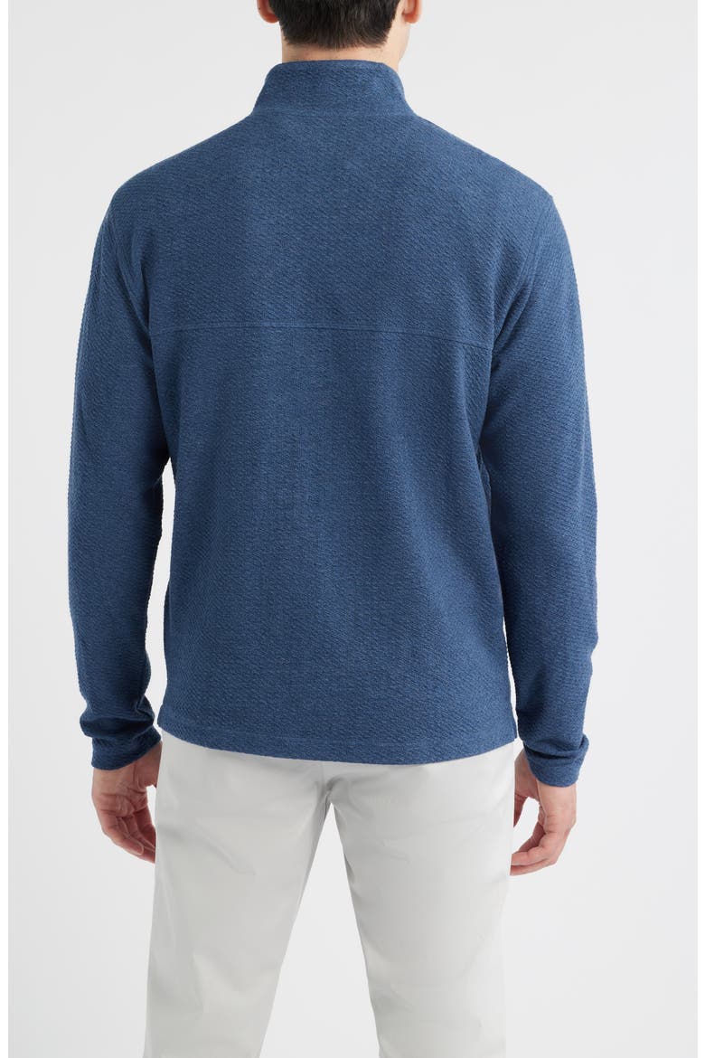Ransel Quarter Snap Placket Pullover, Alternate, color, NAVY
