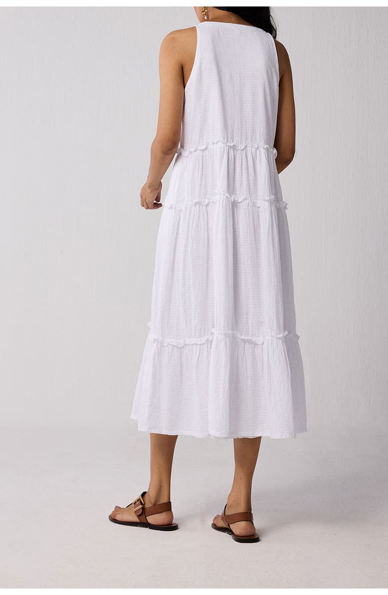 Reistor Sleeveless Easy Maxi Dress, Alternate, color, White