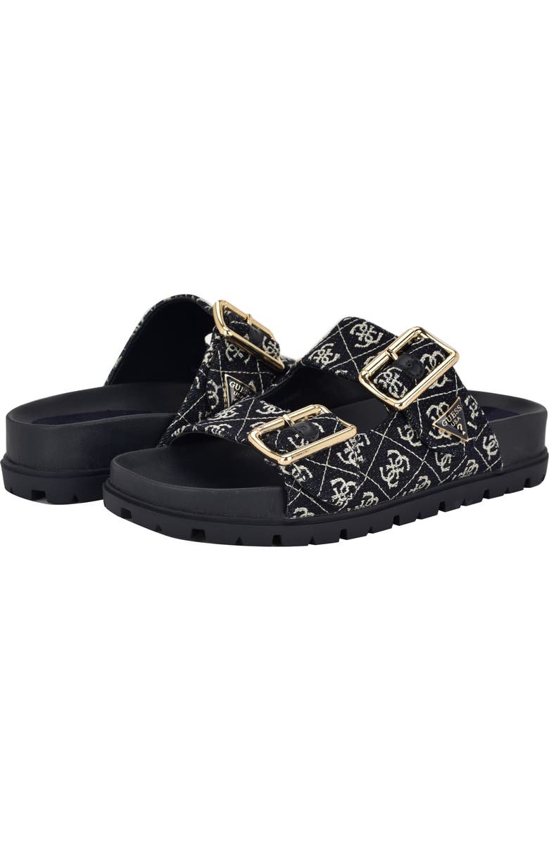 GUESS Fasten Sandal, Alternate, color, Dark Blue 400