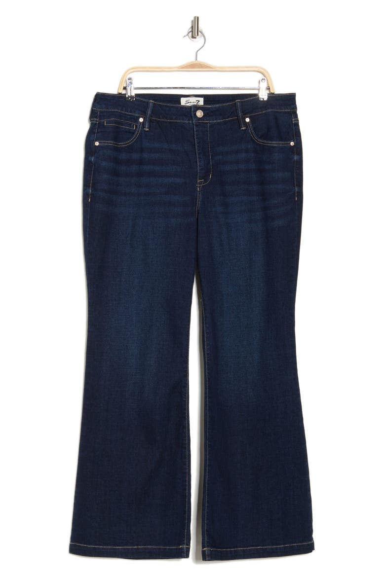 Bella Wide Leg Jeans, Alternate, color, QUEBEC