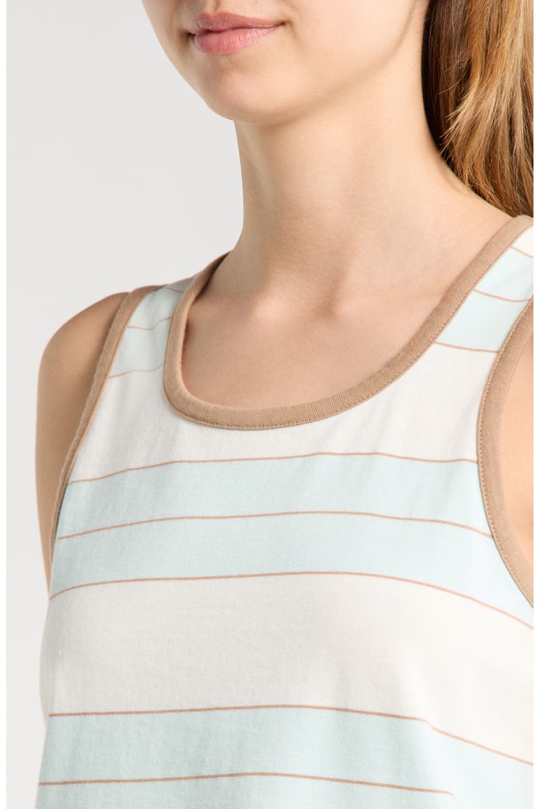 Bama Stripe Cotton Tank, Alternate, color, LIGHT MINT