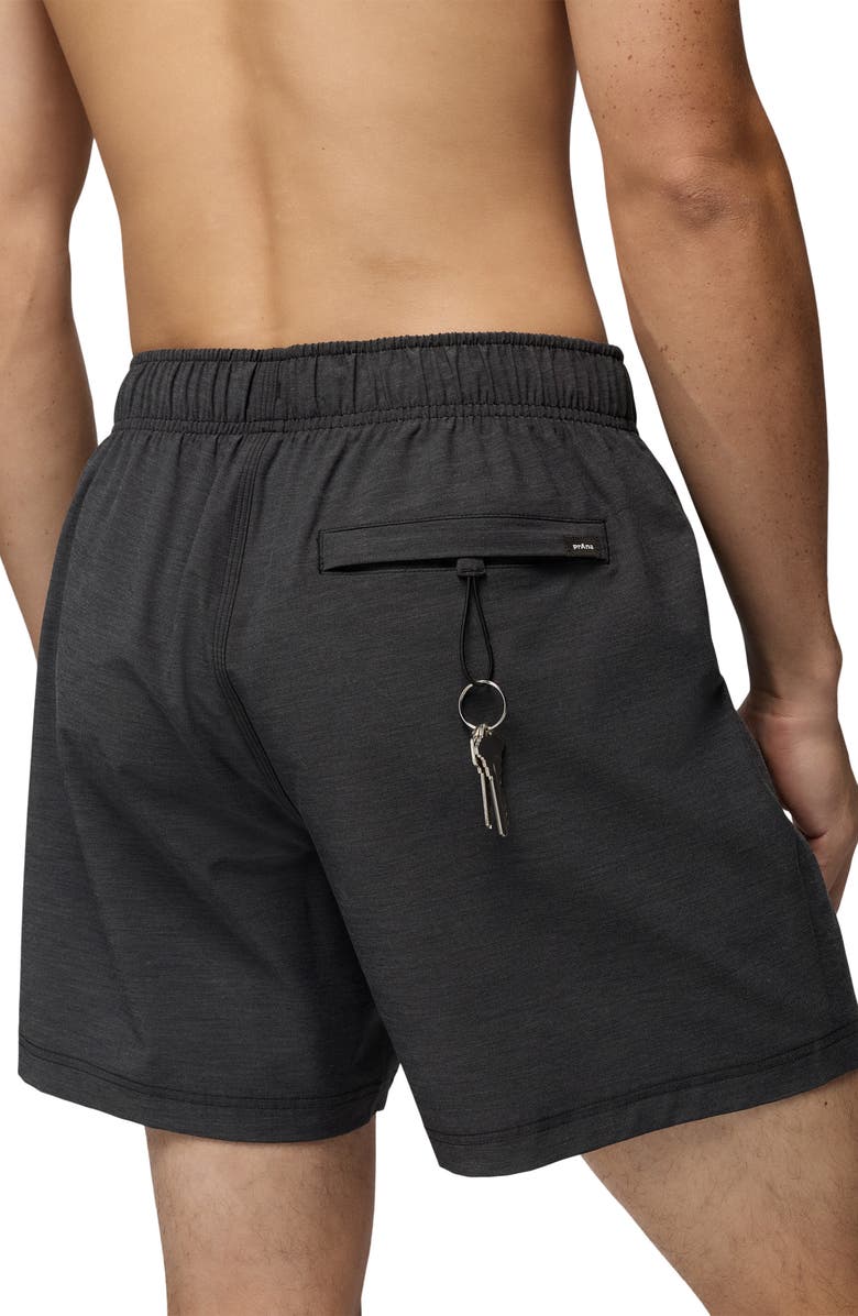 prAna Metric Swim Trunks, Alternate, color, Black
