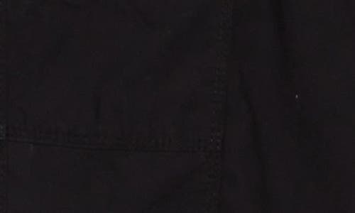 Dkny Ribbed Drawstring Waist Cargo Joggers In Black