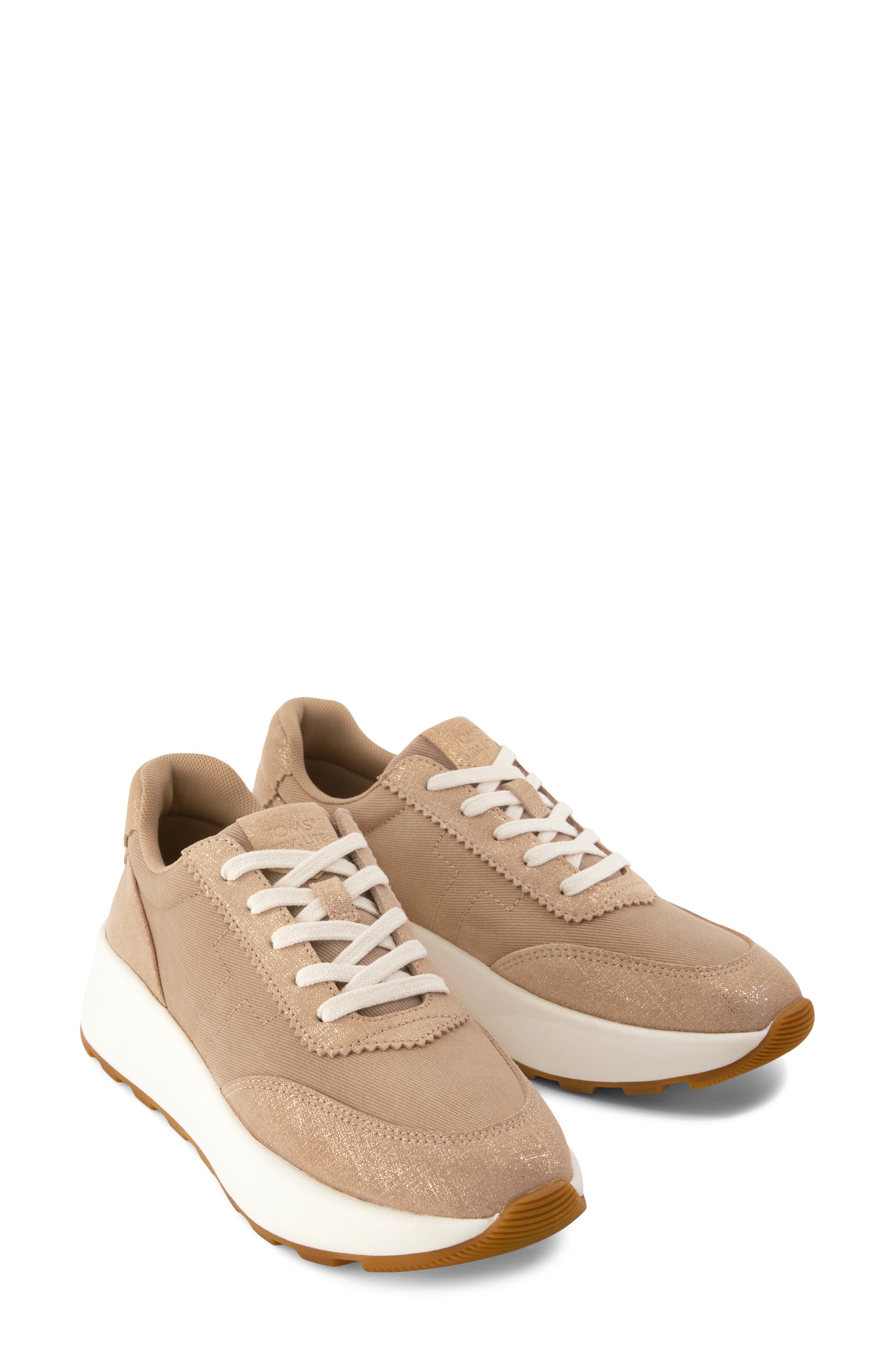 TRVL LITE Retro Sneaker, Alternate, color, MEDIUM BEIGE