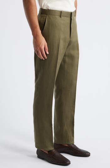 Henrik Trim Fit Italian Linen Suit Separate Pants