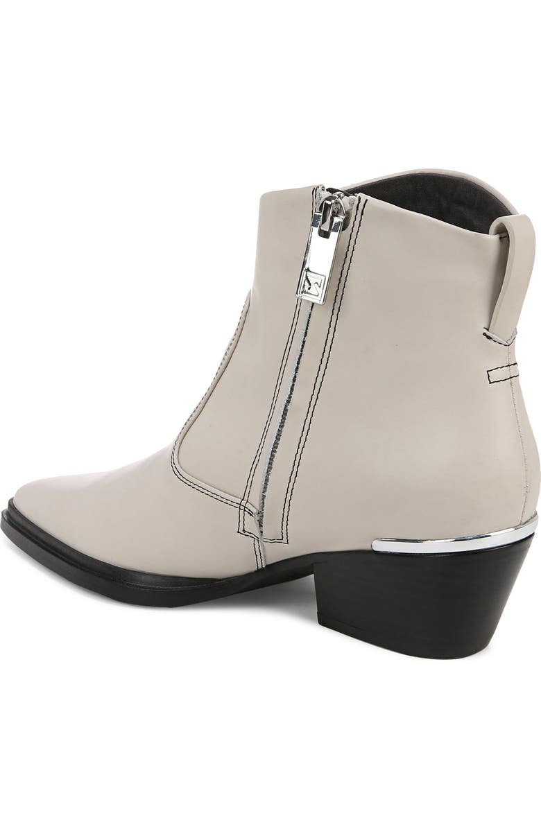 SARTO by Franco Sarto Blake Pointed Toe Bootie, Alternate, color, White