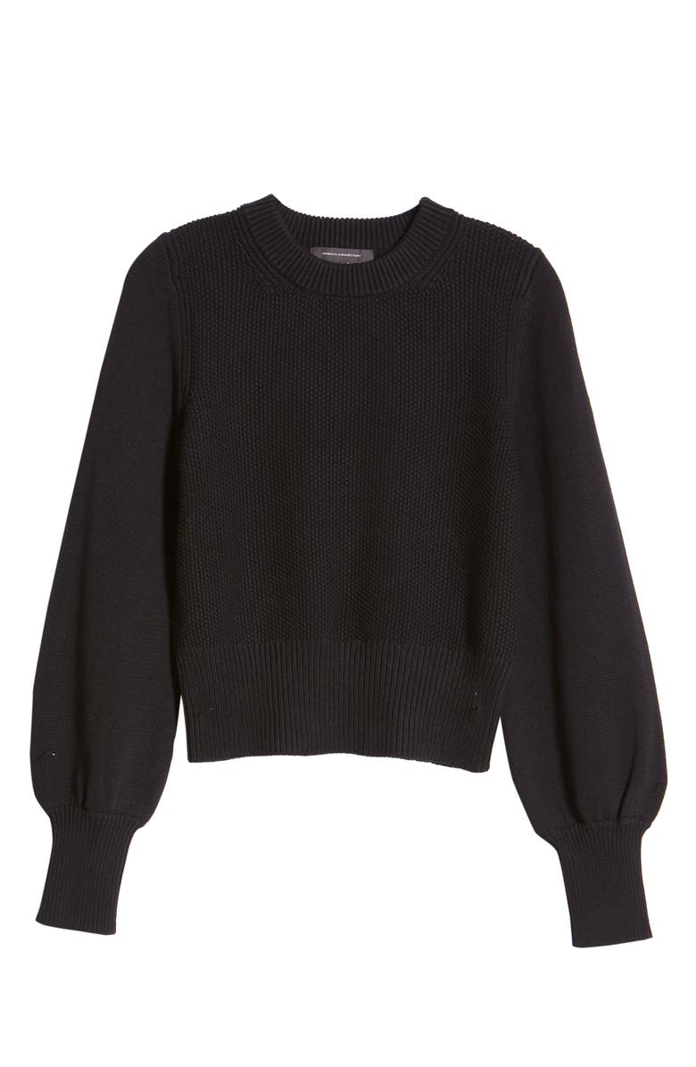 French Connection Jamie Textured Cotton Sweater, Alternate, color,