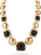 SPHERA MILANO Domed Link Statement Necklace