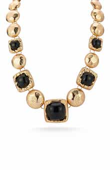 SPHERA MILANO Domed Link Statement Necklace
