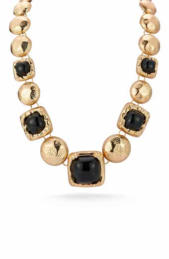 SPHERA MILANO Domed Link Statement Necklace